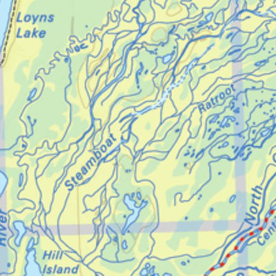 Backroad Mapbooks Map84 Cut Beaver Lake - Saskatchewan digital map