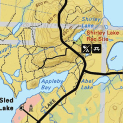 Backroad Mapbooks Map89 Dore Lake - Saskatchewan digital map
