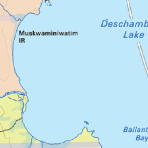 Map93 Deschambault Lake Saskatchewan Map by Backroad Mapbooks