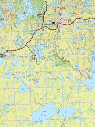 Backroad Mapbooks Map94 Jan Lake - Saskatchewan digital map