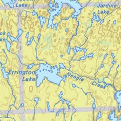 Backroad Mapbooks Map94 Jan Lake - Saskatchewan digital map