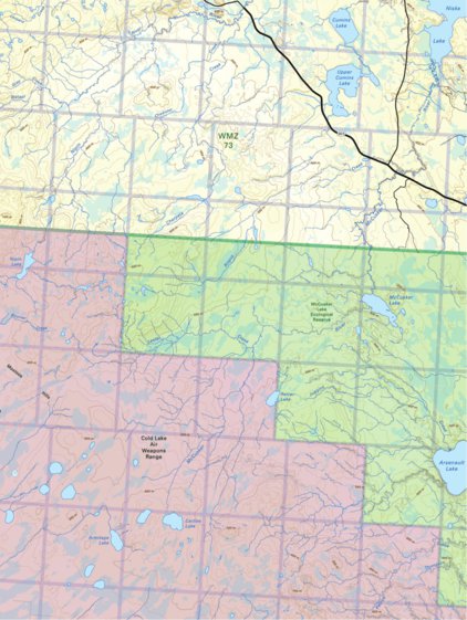 Backroad Mapbooks Map97 McCusker Lake - Saskatchewan digital map