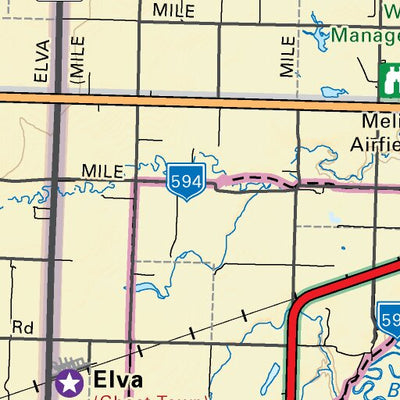 MBMB01 Melita - Manitoba Backroad Mapbook Topo Preview 2