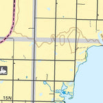 MBMB02 Deloraine - Manitoba Backroad Mapbook Topo Preview 2