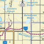 MBMB04 Pilot Mound - Manitoba Backroad Mapbook Topo Preview 2