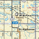 MBMB04 Pilot Mound - Manitoba Backroad Mapbook Topo Preview 3