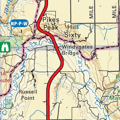 MBMB05 Manitou - Manitoba Backroad Mapbook Topo Preview 3