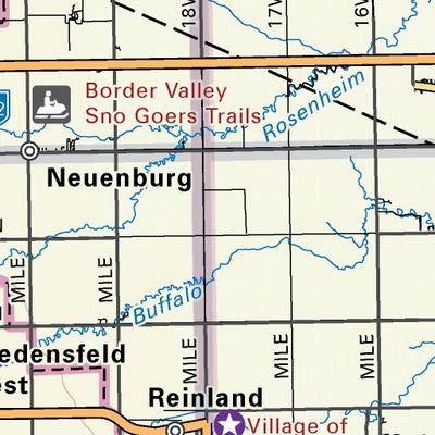 MBMB06 Winkler - Manitoba Backroad Mapbook Topo Preview 3