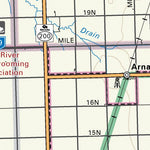 MBMB07 Emerson - Manitoba Backroad Mapbook Topo Preview 2