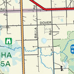 MBMB08 Sandilands - Manitoba Backroad Mapbook Topo Preview 2