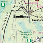 MBMB08 Sandilands - Manitoba Backroad Mapbook Topo Preview 3