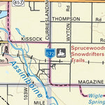 MBMB13 Brandon - Manitoba Backroad Mapbook Topo Preview 2