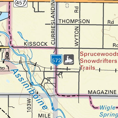 MBMB13 Brandon - Manitoba Backroad Mapbook Topo Preview 2