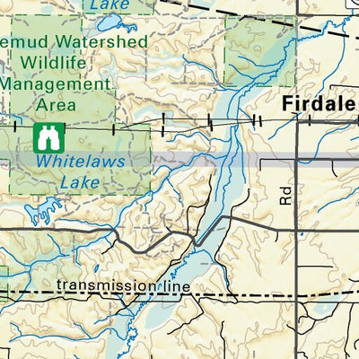 MBMB14 Spruce Woods Provincial Park - Manitoba Backroad Mapbook Topo Preview 3