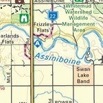 MBMB15 Portage la Prairie - Manitoba Backroad Mapbook Topo Preview 3