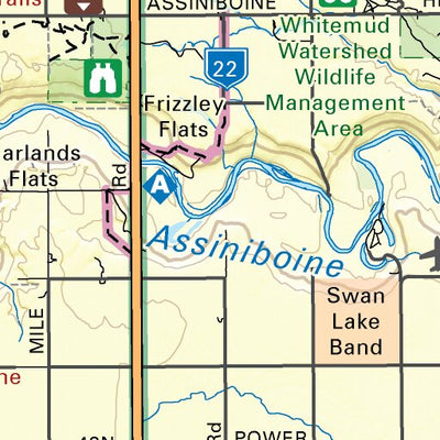 MBMB15 Portage la Prairie - Manitoba Backroad Mapbook Topo Preview 3