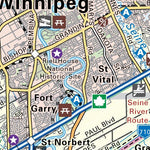 MBMB17 Winnipeg - Manitoba Backroad Mapbook Topo Preview 2
