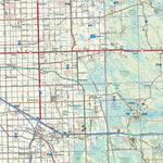 MBMB18 Steinbach - Manitoba Backroad Mapbook Topo Preview 1