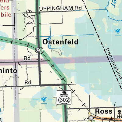 MBMB18 Steinbach - Manitoba Backroad Mapbook Topo Preview 2