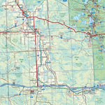 MBMB19 Whitemouth - Manitoba Backroad Mapbook Topo Preview 1