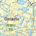 MBMB20 West Hawk Lake - Manitoba Backroad Mapbook Topo Preview 3