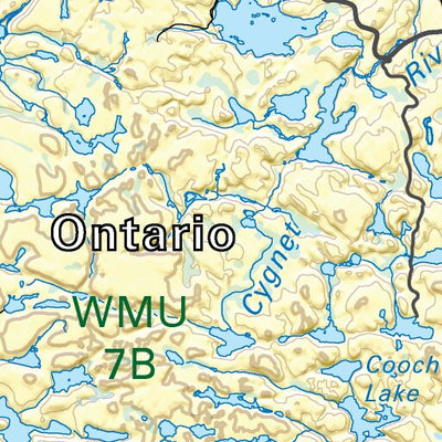 MBMB20 West Hawk Lake - Manitoba Backroad Mapbook Topo Preview 3