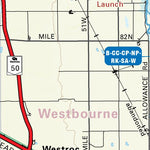 MBMB25 Langruth - Manitoba Backroad Mapbook Topo Preview 3