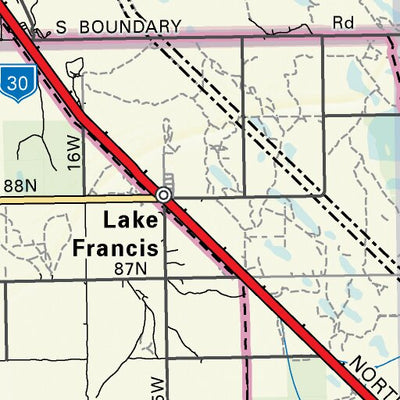 MBMB26 St Laurent - Manitoba Backroad Mapbook Topo Preview 3