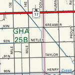 MBMB27 Selkirk - Manitoba Backroad Mapbook Topo Preview 2