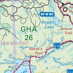 MBMB29 Pinawa - Manitoba Backroad Mapbook Topo Preview 3