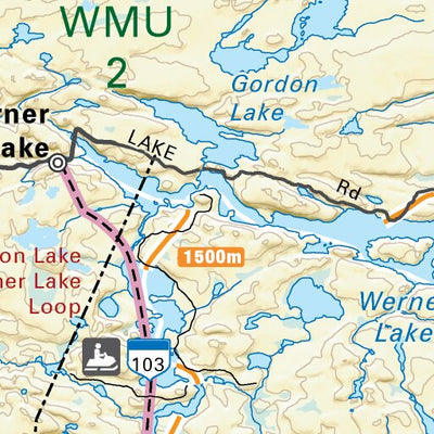 MBMB30 Bird Lake - Manitoba Backroad Mapbook Topo Preview 3