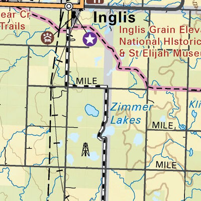 MBMB31 Russell - Manitoba Backroad Mapbook Topo Preview 2