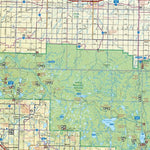 MBMB32 Gilbert Plains - Manitoba Backroad Mapbook Topo Preview 1