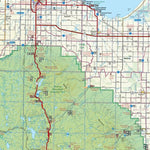 MBMB33 Dauphin - Manitoba Backroad Mapbook Topo Preview 1