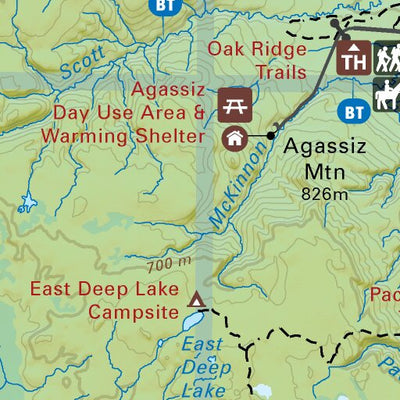 MBMB33 Dauphin - Manitoba Backroad Mapbook Topo Preview 3