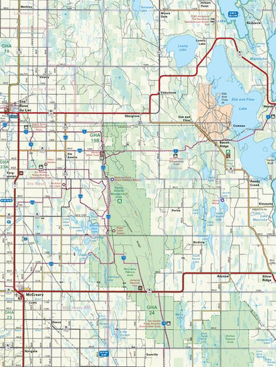 MBMB34 McCreary - Manitoba Backroad Mapbook Topo Preview 1