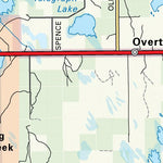 MBMB35 The Narrows - Manitoba Backroad Mapbook Topo Preview 2