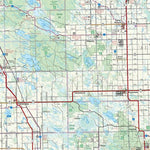 MBMB36 Lundar - Manitoba Backroad Mapbook Topo Preview 1