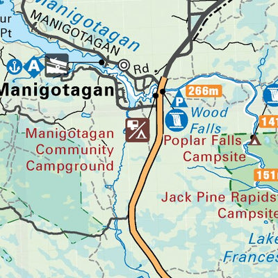 MBMB38 Hecla Island - Manitoba Backroad Mapbook Topo Preview 3