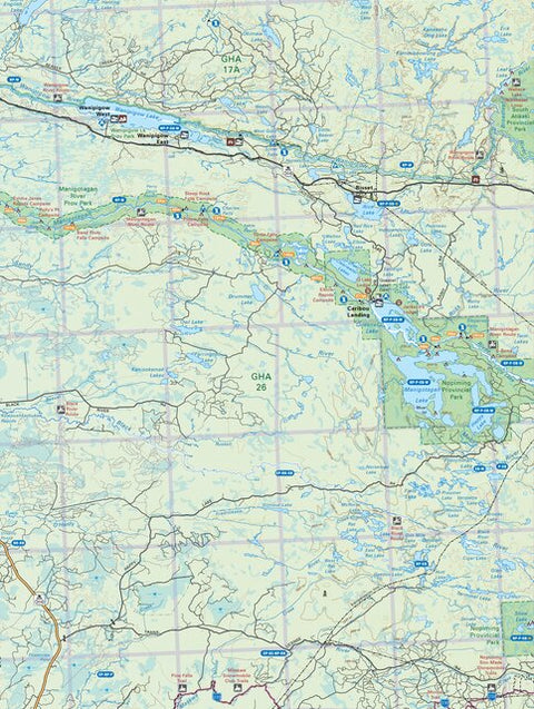 MBMB39 Bissett - Manitoba Backroad Mapbook Topo Preview 1