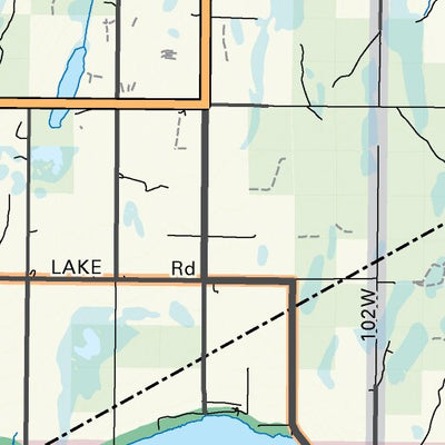 MBMB43 Winnipegosis - Manitoba Backroad Mapbook Topo Preview 2