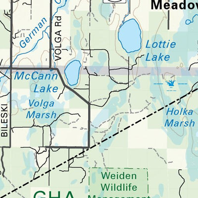 MBMB43 Winnipegosis - Manitoba Backroad Mapbook Topo Preview 3