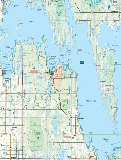 MBMB44 Crane River - Manitoba Backroad Mapbook Topo Preview 1