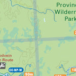 MBMB49 Sasaginnigak Lake - Manitoba Backroad Mapbook Topo Preview 2