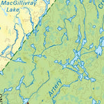 MBMB50 Atikaki Provincial Park - Manitoba Backroad Mapbook Topo Preview 2