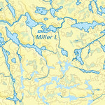 MBMB50 Atikaki Provincial Park - Manitoba Backroad Mapbook Topo Preview 3