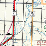 MBMB51 Swan River - Manitoba Backroad Mapbook Topo Preview 2