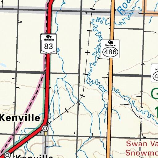 MBMB51 Swan River - Manitoba Backroad Mapbook Topo Map by Backroad ...