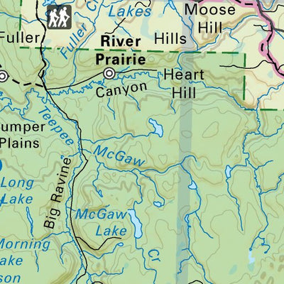 MBMB51 Swan River - Manitoba Backroad Mapbook Topo Preview 3