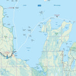 MBMB56 Dauphin River - Manitoba Backroad Mapbook Topo Preview 1